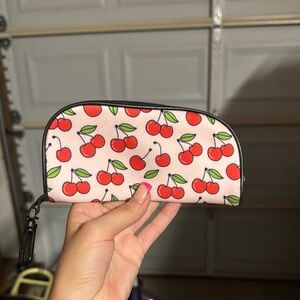 Cherry Print Sunglasses Case